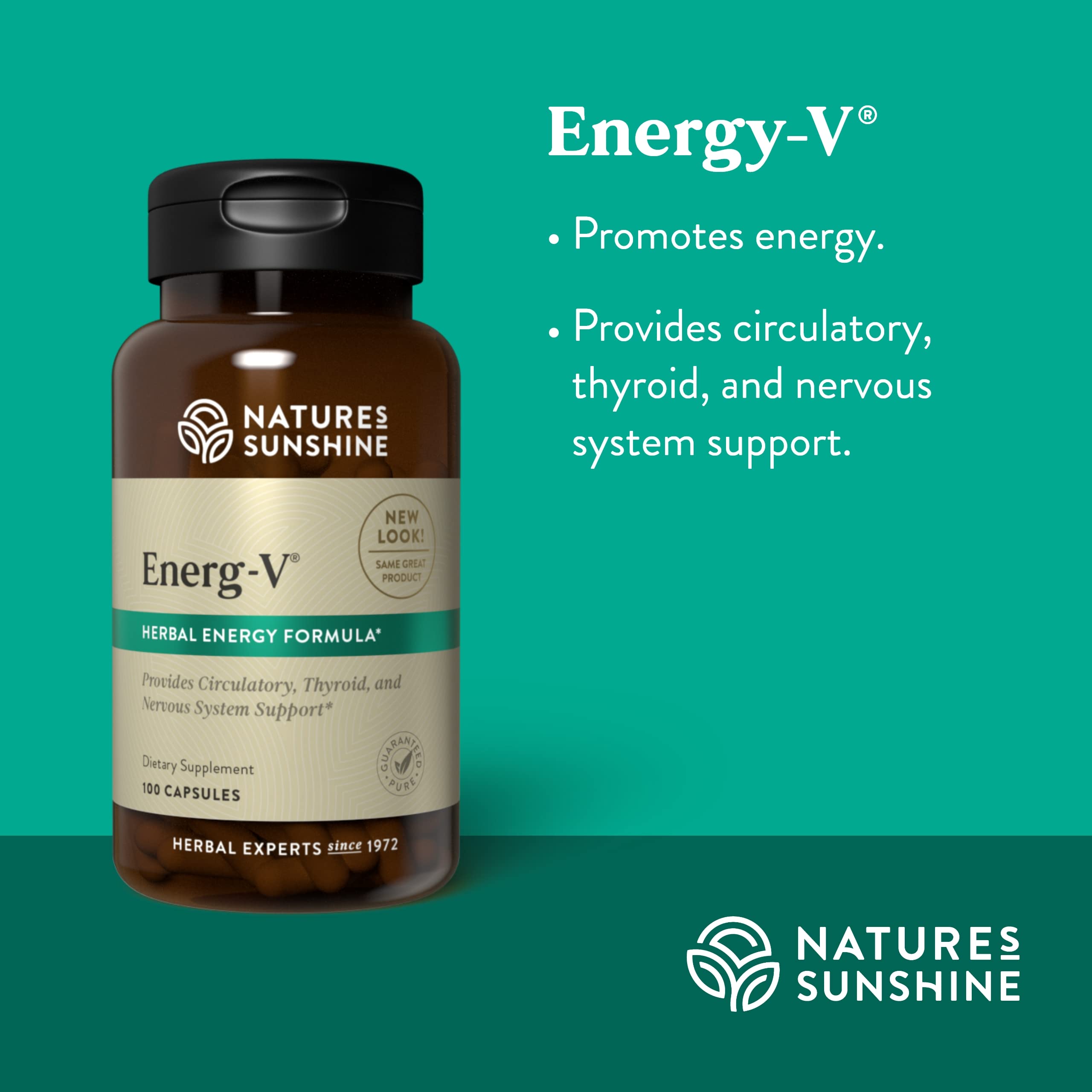 Nature's Sunshine Blended Vitamin & Mineral Supplement back view