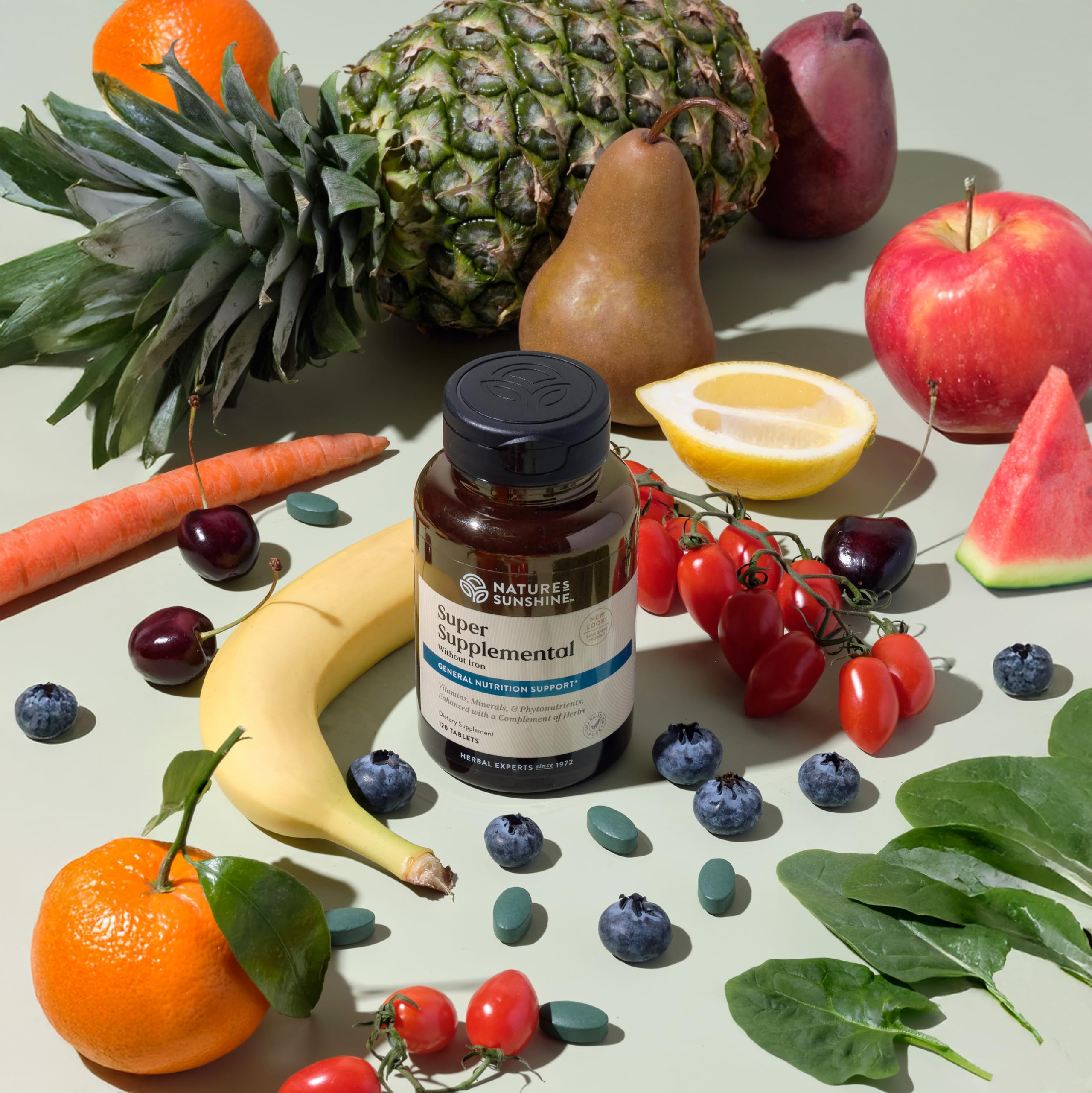 Nature's Sunshine Blended Vitamin & Mineral Supplement capsules