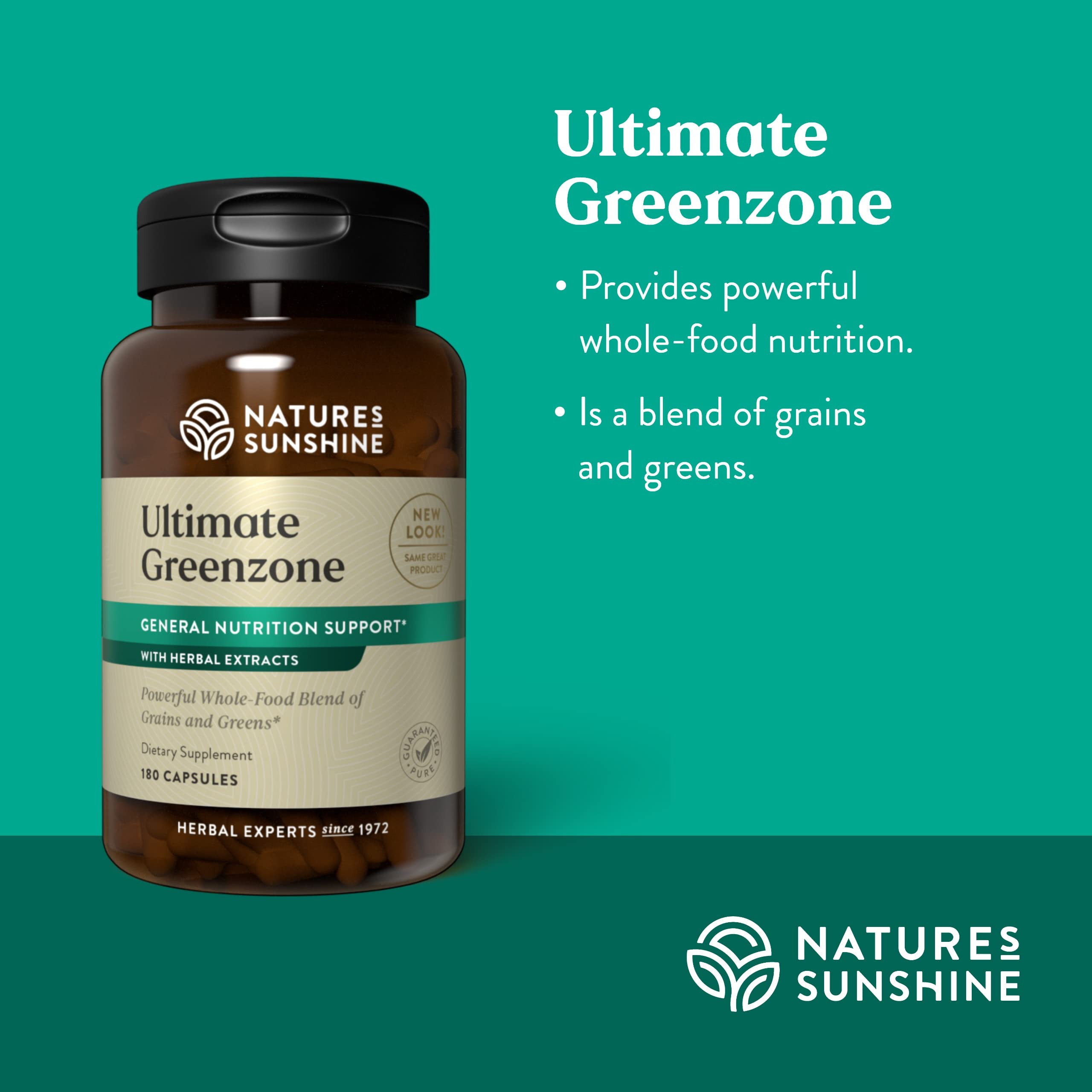 Nature's Sunshine Blended Vitamin & Mineral Supplement ingredients list