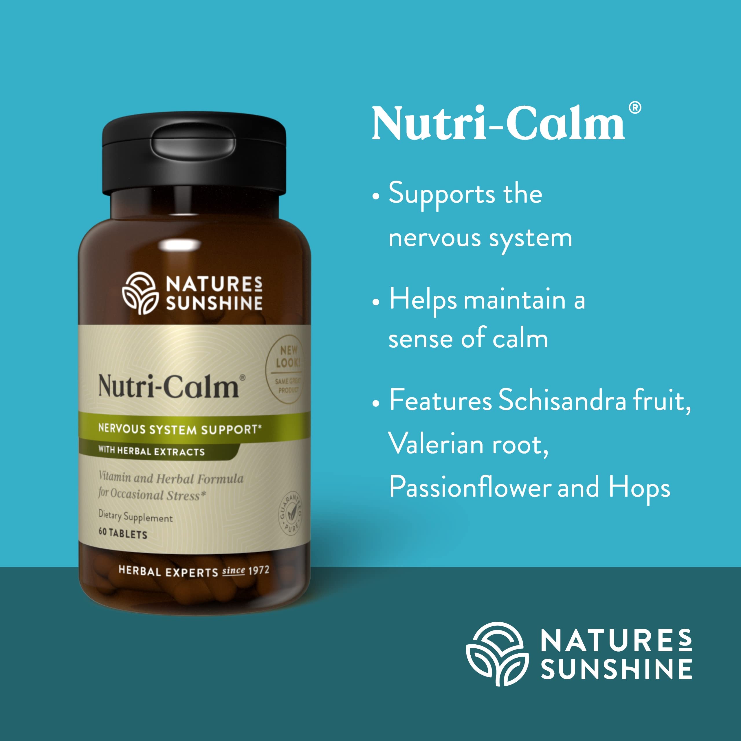 Nature's Sunshine Blended Vitamin & Mineral Supplement ingredients list