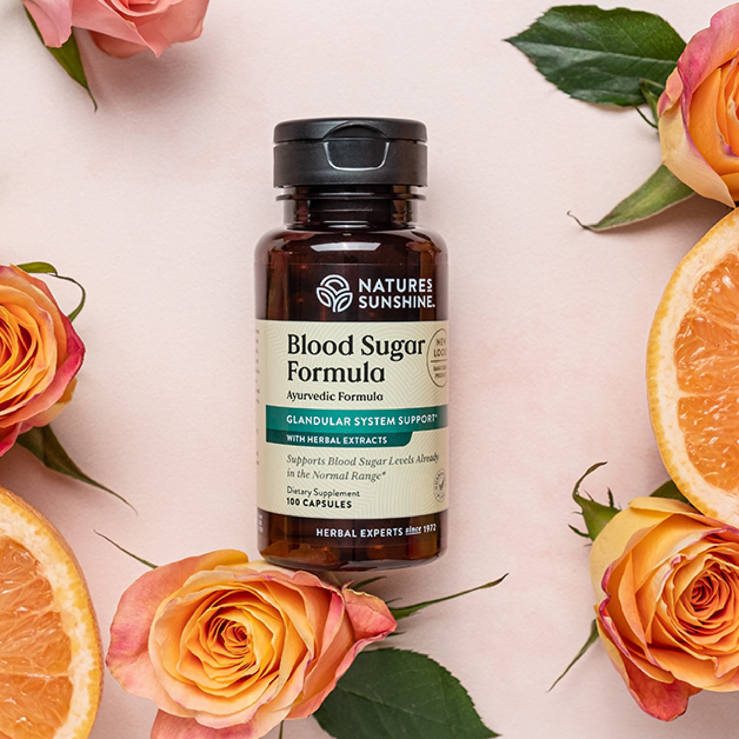 Nature's Sunshine Blended Vitamin & Mineral Supplement side view