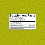 Nature's Sunshine Chlorophyll Capsules 50g close-up of capsules