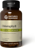 Nature's Sunshine Chlorophyll Capsules 50g front view