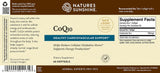 Nature's Sunshine CoQ10 Softgel Capsules 100mg on a table