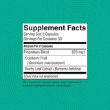Nature's Sunshine Cranberry Fruit Extract 1g ingredients list