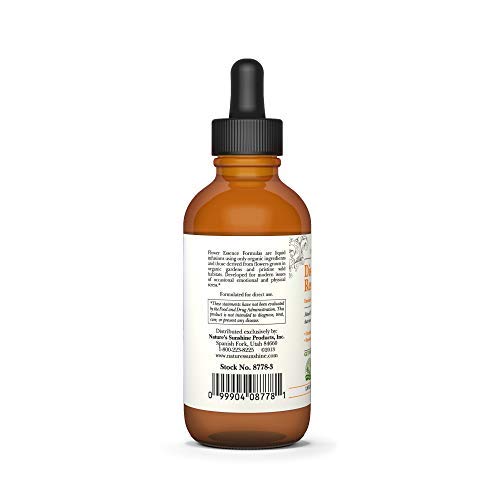Nature's Sunshine Distress Remedy Flower Essence 1.9 fl oz ingredients list