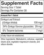Nature's Sunshine Ginkgo Biloba Extract 41g packaging