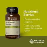 Nature's Sunshine Hawthorn Berry Capsules bottle with cap