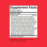 Nature's Sunshine Jian Gu supplement side view with dosage information