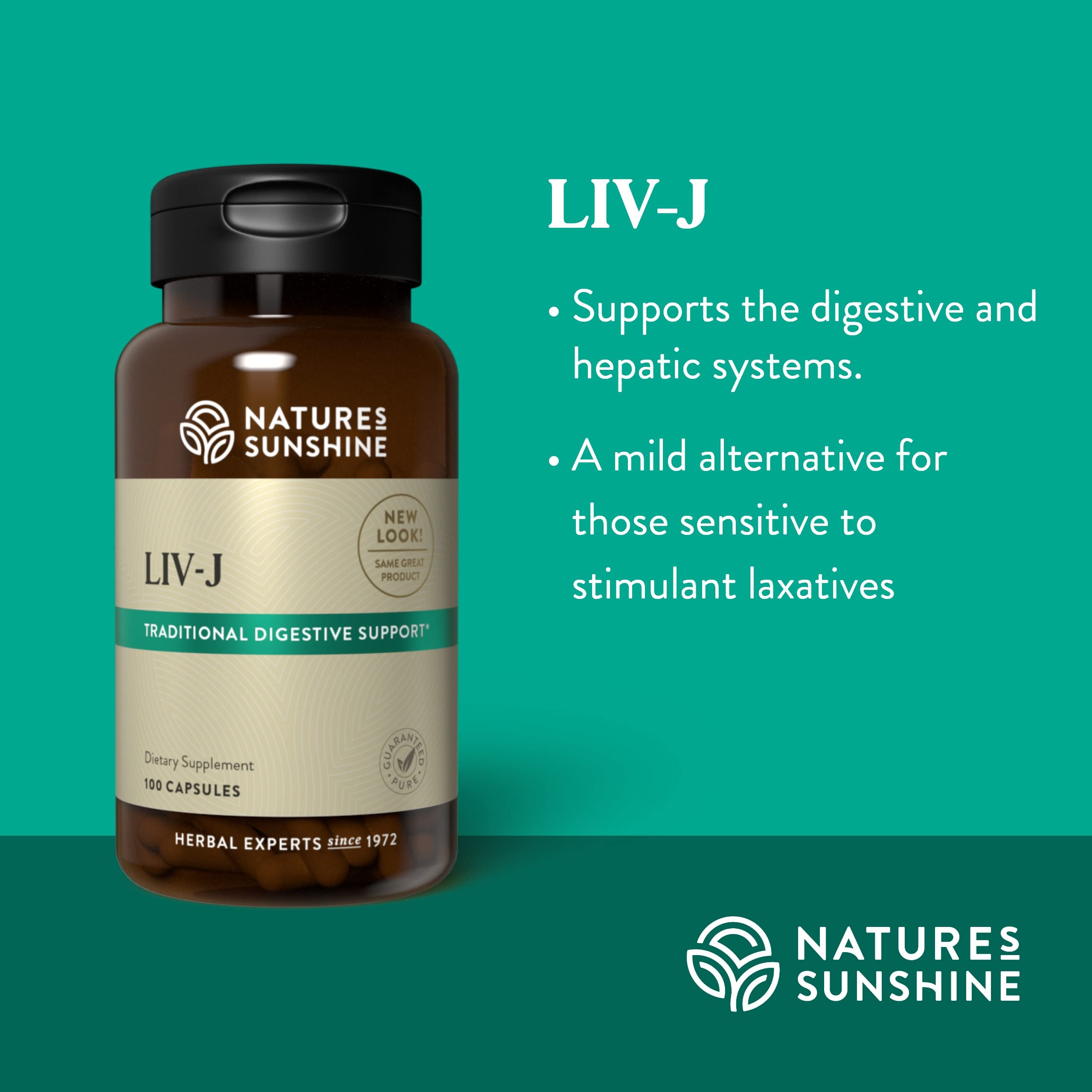 Nature's Sunshine Liver Support Supplement 82g packaging
