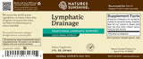 Nature's Sunshine Lymphatic Drainage Drops with natural ingredients