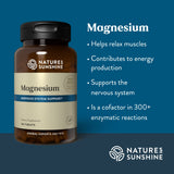 Nature's Sunshine Magnesium Supplement 250mg ingredients list