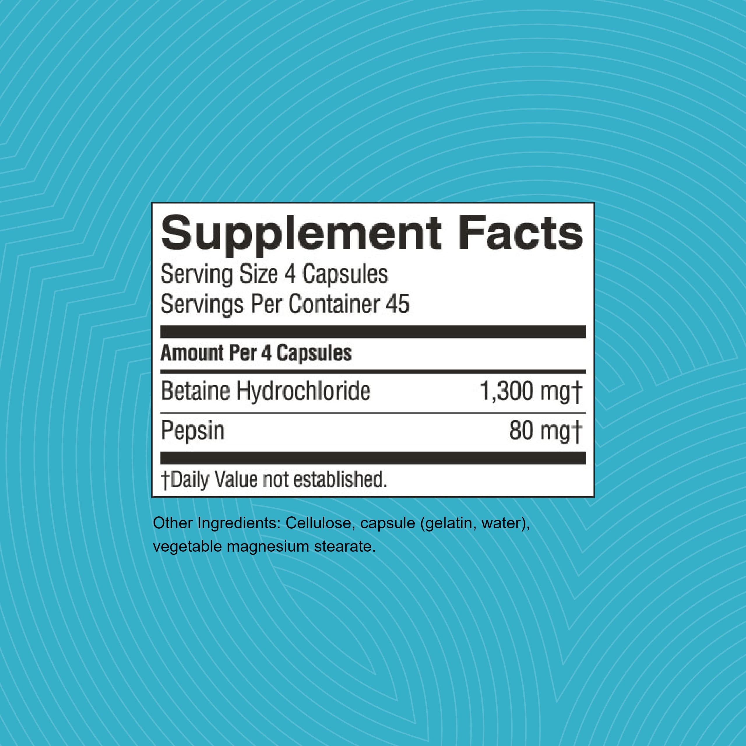 Nature's Sunshine Multi-Enzymes 150g side view showing capsule