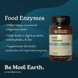 Nature's Sunshine Multi-Enzymes capsules in a close-up view