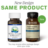 Nature's Sunshine Multivitamin & Mineral Supplement side view
