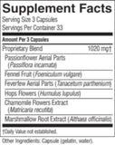 Nature's Sunshine Nervous System Supplement 68g packaging