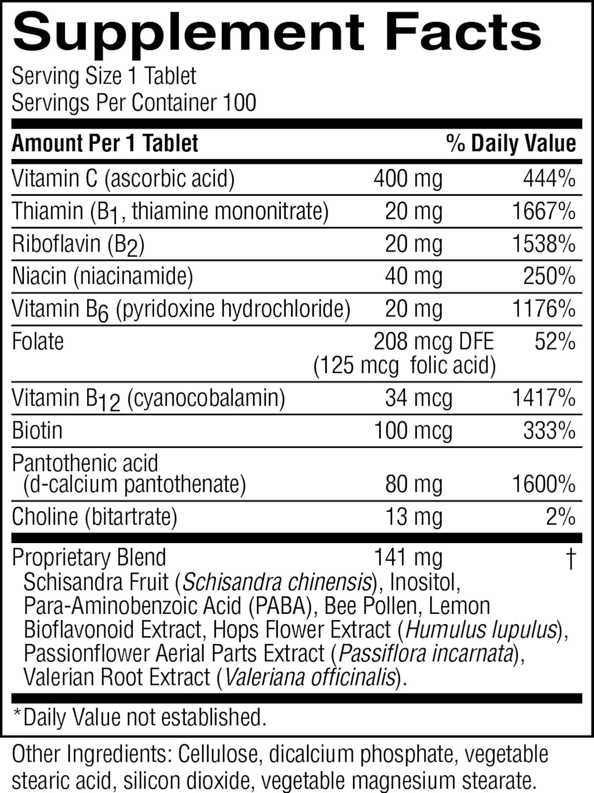 Nature's Sunshine Nutri-Calm 136g opened bottle showing capsules