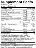 Nature's Sunshine Nutri-Calm 136g opened bottle showing capsules