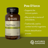 Nature's Sunshine Pau d'Arco Liquid Extract 91g back view