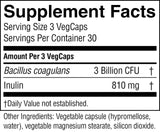 Nature's Sunshine Probiotic Acidophilus 59g with a glass of water