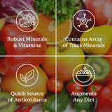 Nature's Sunshine Super Supplemental Multivitamin packaging on a wooden table