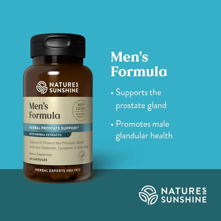 Nature's Sunshine supplement bottle side view