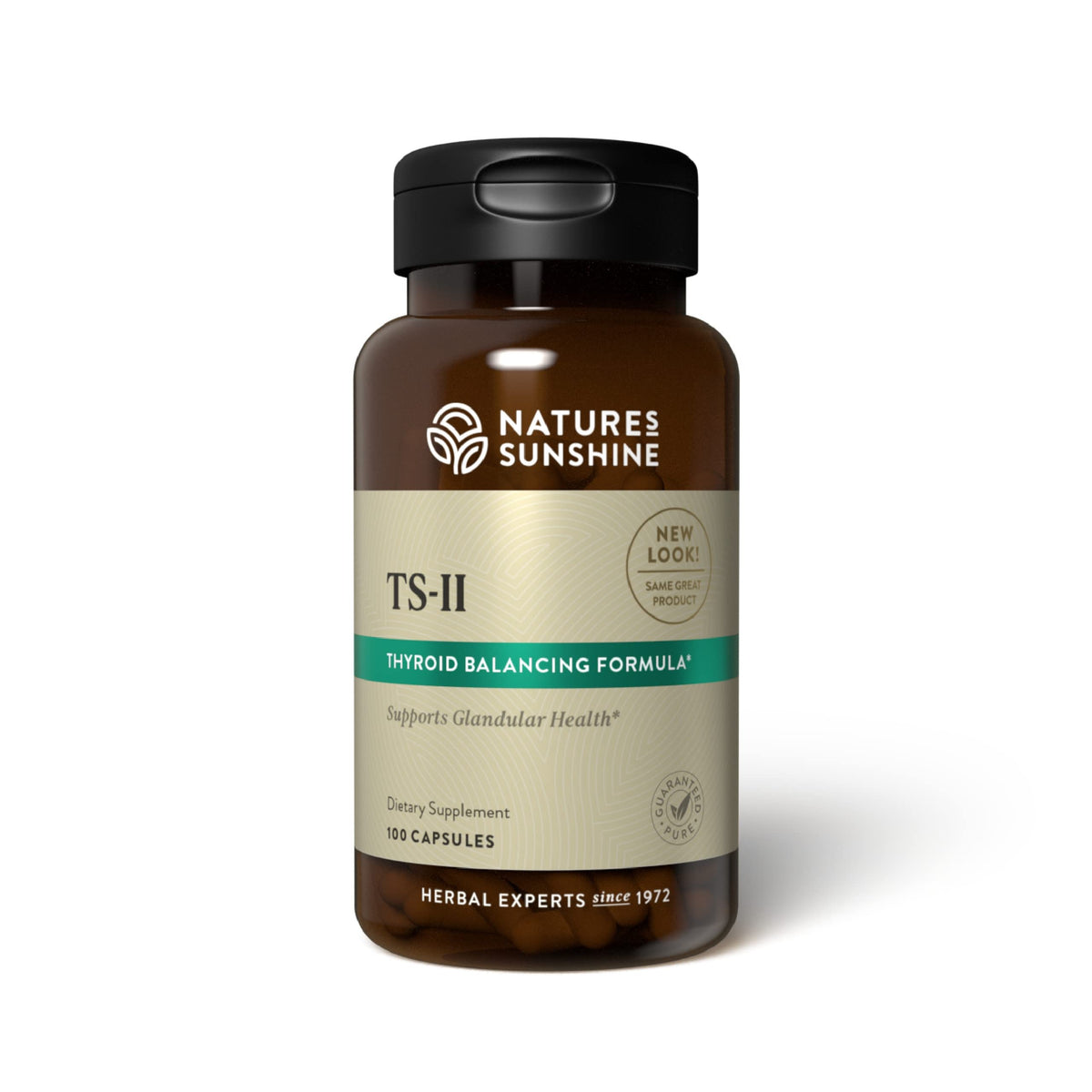 Nature's Sunshine Thyroid Extract 89g front view