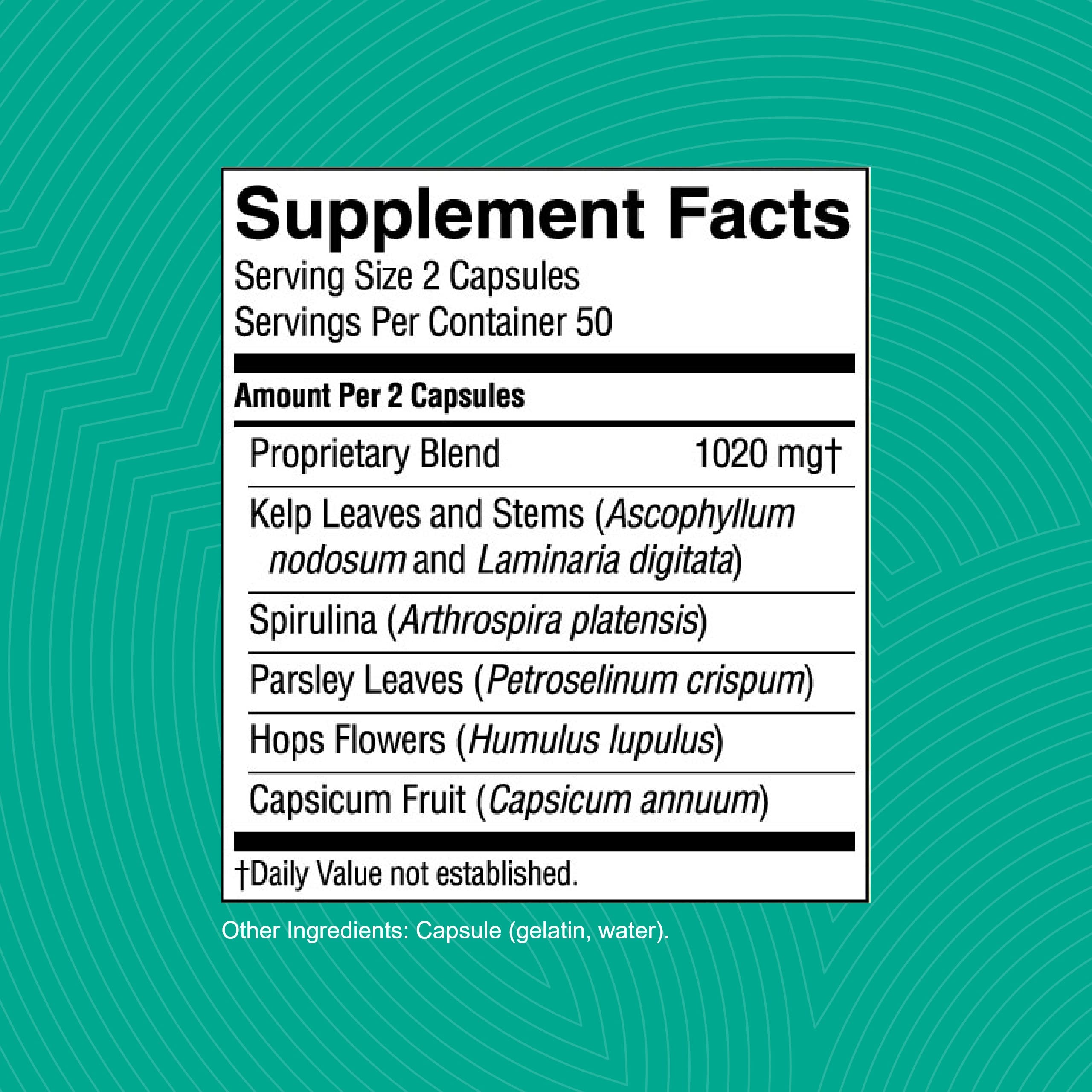 Nature's Sunshine Thyroid Extract 89g packaging