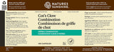 Nature's Sunshine Uña de Gato Herbal Supplement packaging detail