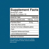 Nature's Sunshine Vitamin C 1000mg tablets packaging