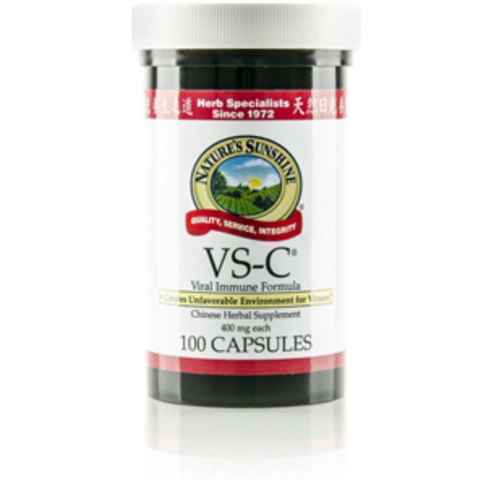 Nature's Sunshine VS C Blended Vitamin & Mineral Supplement 159g capsule bottle