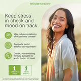 Nature's Trove L-Theanine 200mg capsules close-up