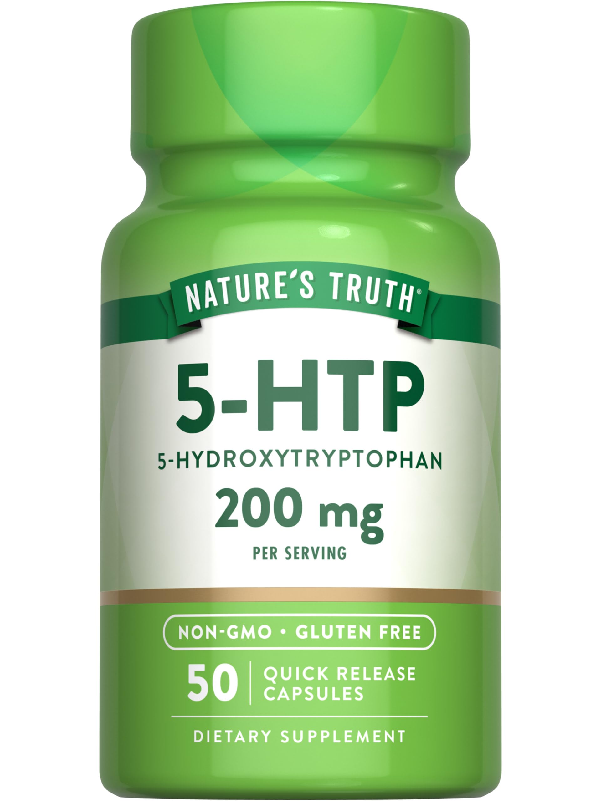 Nature's Truth 5-HTP Quick Release Capsules front view