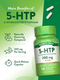 Nature's Truth 5-HTP Quick Release Capsules ingredients list