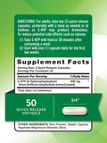 Nature's Truth 5-HTP Quick Release Capsules side view