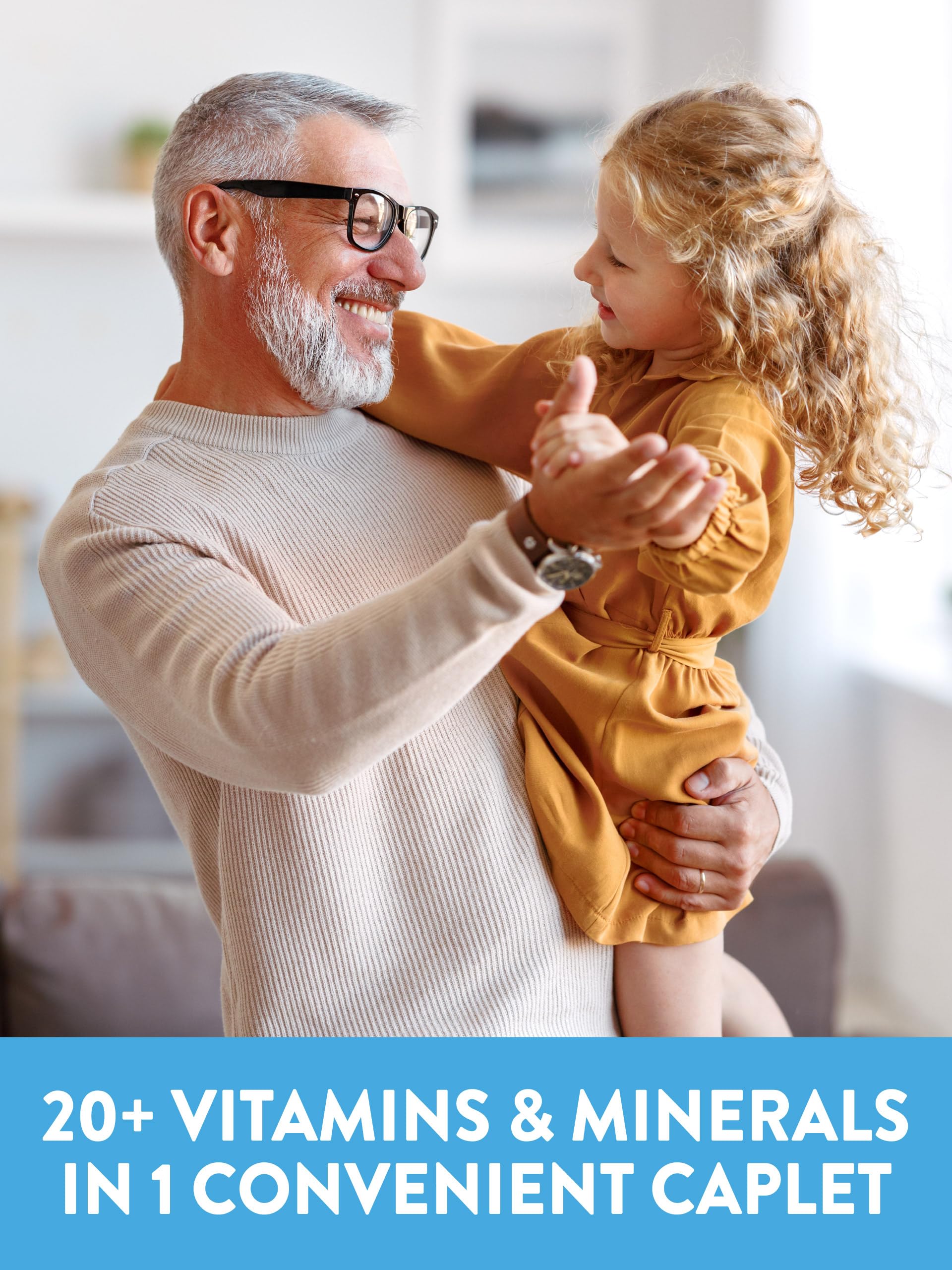 Nature's Truth ABC Complete Men's 50+ Multivitamin bottle with cap