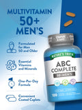 Nature's Truth ABC Complete Men's 50+ Multivitamin capsules on a table