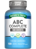 Nature's Truth ABC Complete Men's 50+ Multivitamin front view