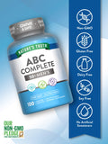 Nature's Truth ABC Complete Men's 50+ Multivitamin side view