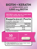 Nature's Truth Alpha Lipoic Acid capsule side view showing dosage details
