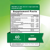 Nature's Truth B-Complex Vitamins 100mg vegan capsules side view