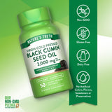 Nature's Truth Black Seed Oil 2000mg capsule packaging