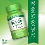 Nature's Truth Boron Complex 6mg Vegan Tablets packaging