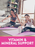 Nature's Truth Calcium 500mg Vitamin D3 caplets on a wooden table