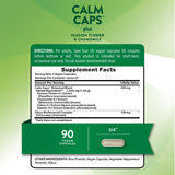 Nature's Truth Calm Caps side view showing ingredients list
