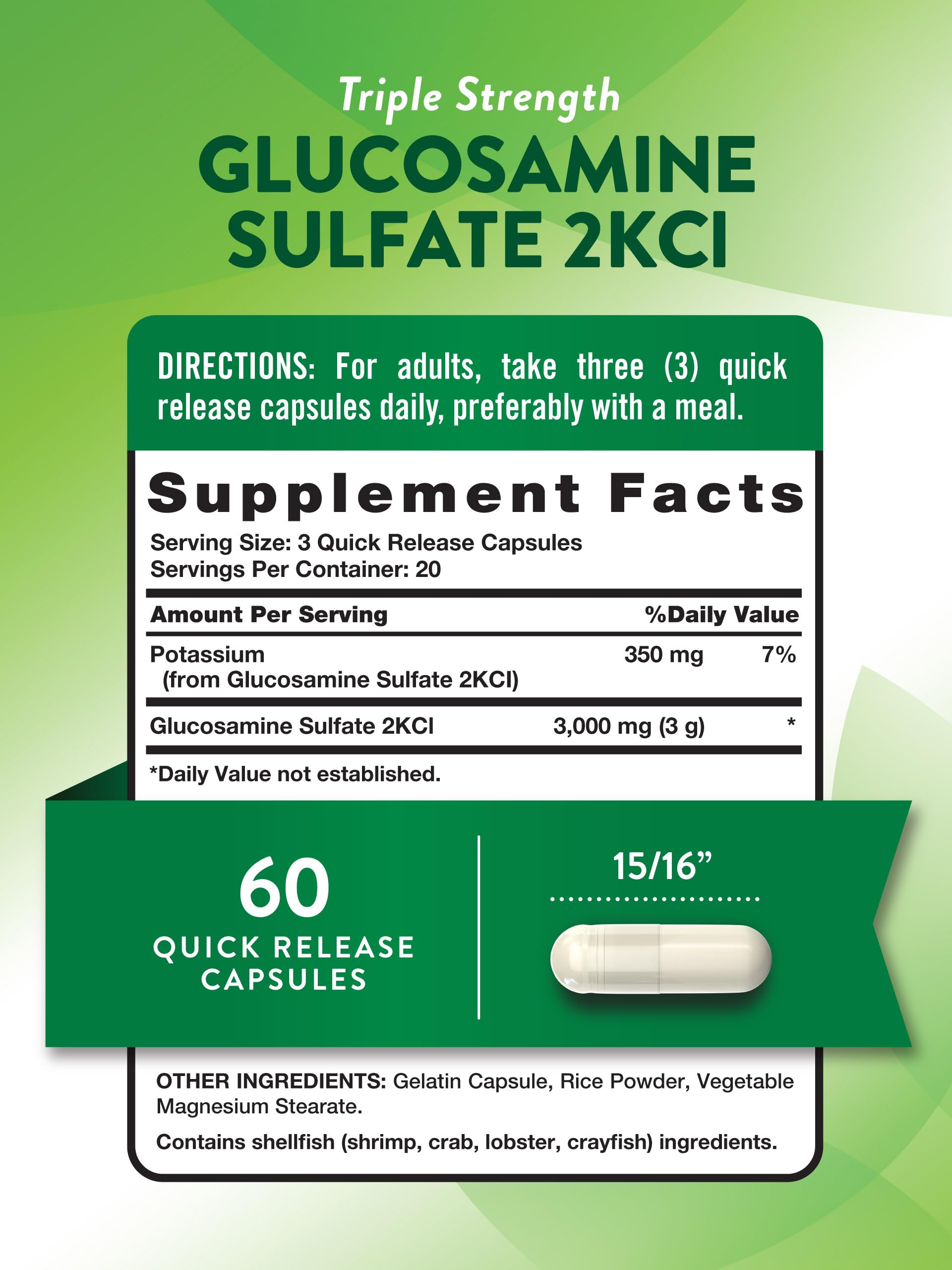 Nature's Truth Chondroitin supplement bottle side view
