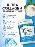Nature's Truth Collagen Peptides Powder 354g nutritional information