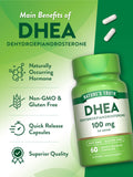 Nature's Truth DHEA 100mg Capsules close-up of capsules