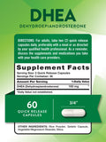 Nature's Truth DHEA 100mg Capsules side view