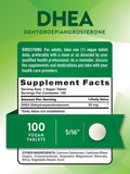 Nature's Truth DHEA 25mg supplement tablets side view